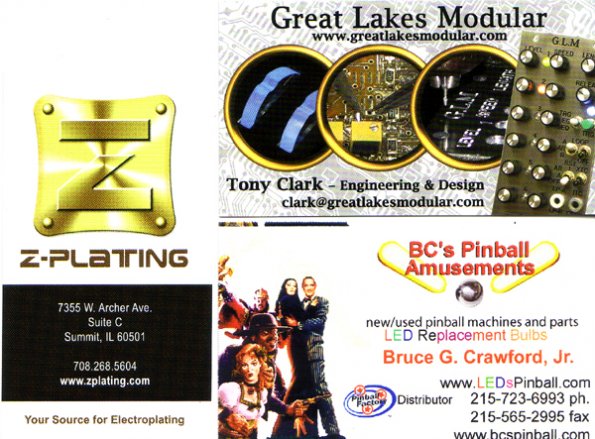 MGC 2009 business cards